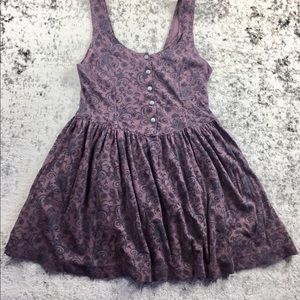 FREE PEOPLE Purple Baby Doll Dress